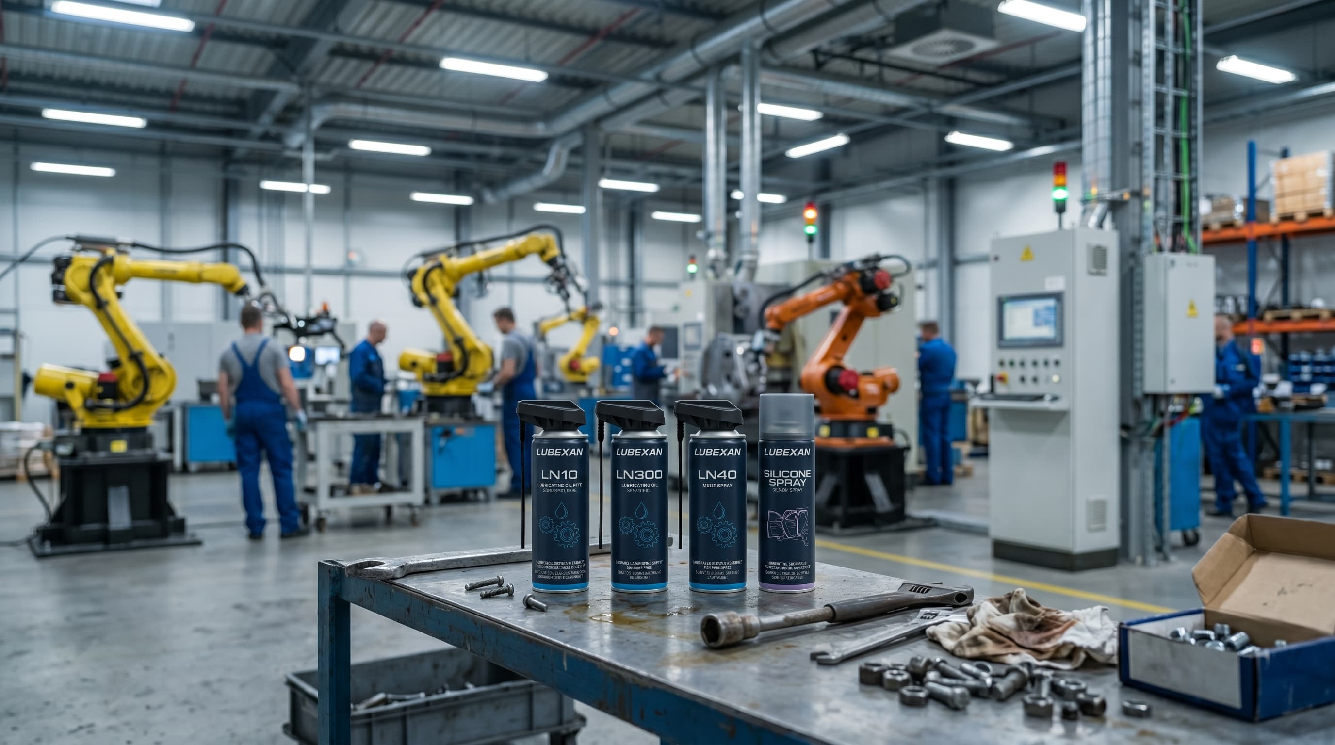 Lubexan Produktsortiment – Premium Schmierstoffe